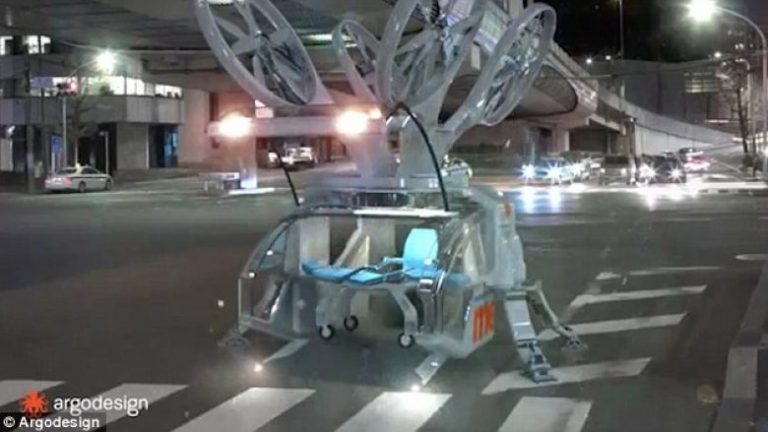 Dron-ambulancë: Shpikja e re që mund t’ia shpëtojë jetën miliona njerëzve (Foto/Video)