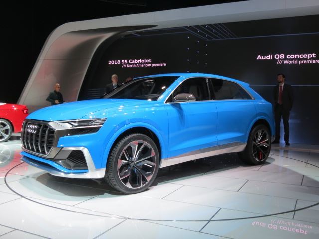 Audi publikon konceptin e modelit Q8, makinës me katër ulëse të inspiruar nga Bentayga (Foto)