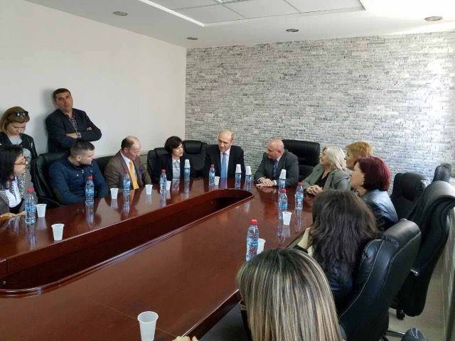 Delegacioni me mësimdhënës nga Fieri i Shqipërisë, vizituan Komunën e Lipjanit
