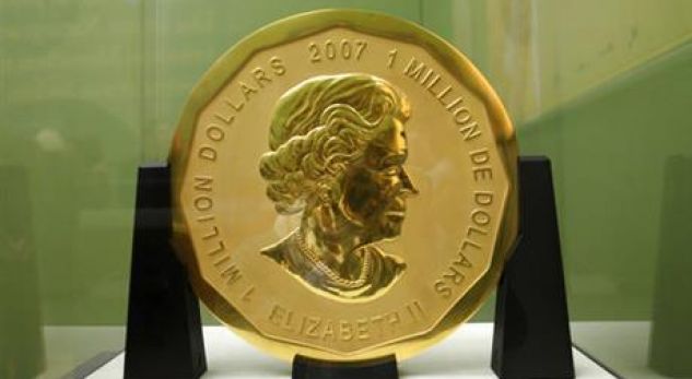Plaçkitje masive, hajnat e vjedhin një monedhë të arit 100kg që vlen miliona euro