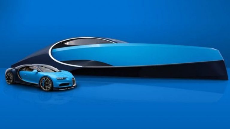 Bugatti me super-jaht: I gjatë 20 metra dhe kushton 1,8 milion dollarë (Foto)