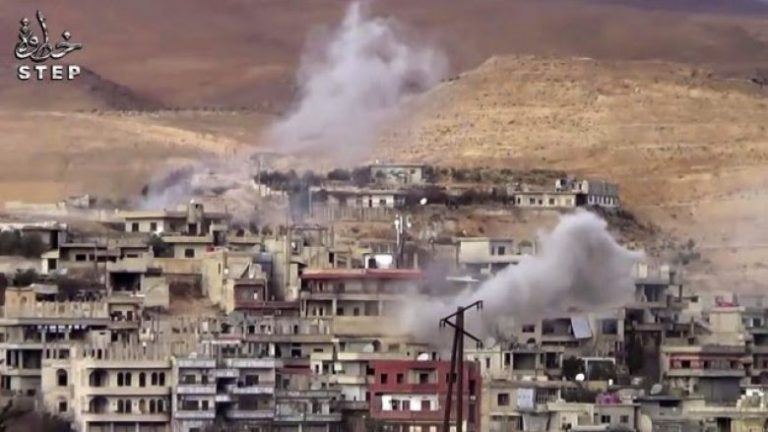 Observatori sirian: Damasku po zhvillon bombardime me bomba thërrmuese