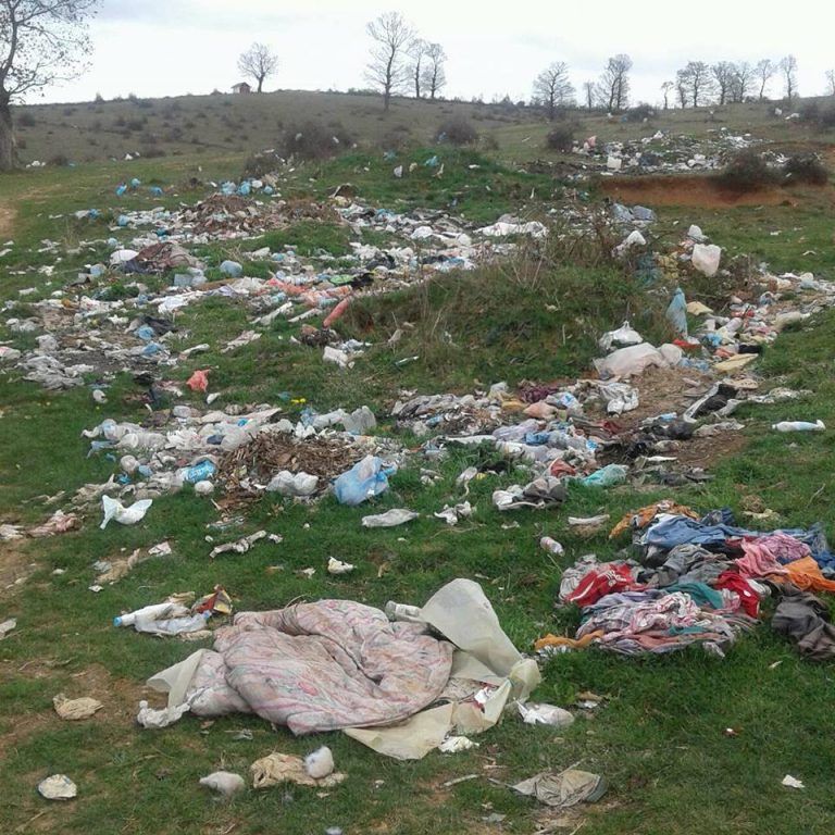 Pastrohen deponitë ilegale në Gadime, Smallushë-Dobratin (FOTO)