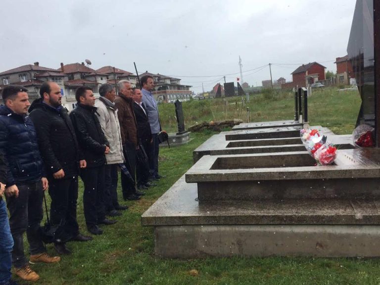LVV-Lipjan bën homazhe në Hallaq i Vogël, Ribar i vogël dhe Rufc i Ri