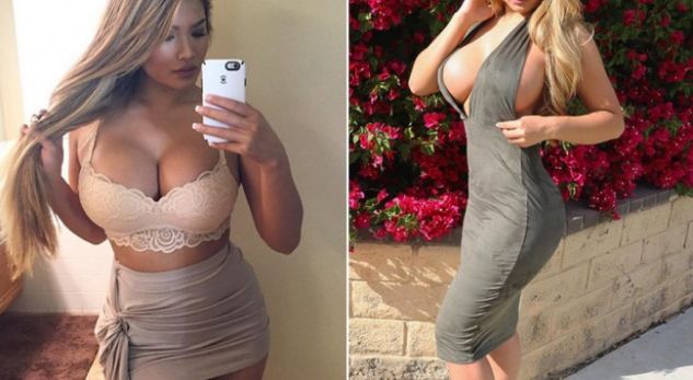 Nuk ka rroba që ia mbajnë gjoksin brenda kësaj superbombe (Foto+16)