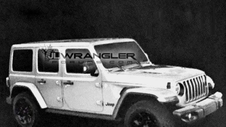 Rrjedhin pamjet e Jeep Wrengler që lansohet vitin e ardhshëm (Foto)