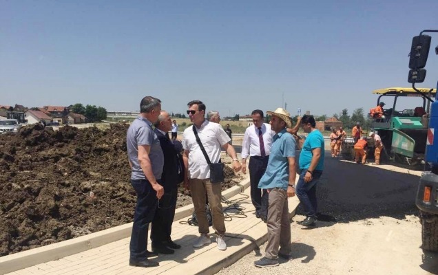 Zharku inspekton punimet në rreth-rrotullimin në rrugën Prishtinë – Lipjan