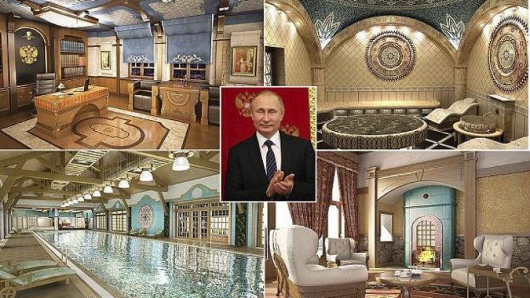 Pishinë, saunë, pllaka të floririt: Brenda vilës së re luksoze të Vladimir Putinit (Foto)