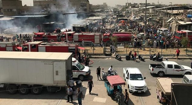 Makina bombë vret 11 veta në Bagdad