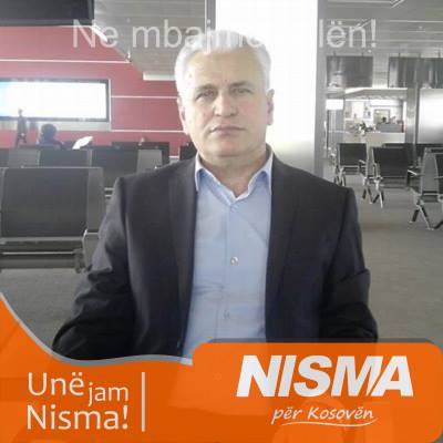 ZYRTARE: Heset Sahiti kandidati i NISMA-së për Lipjan