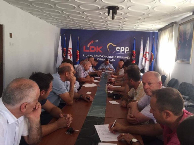 LDK-Lipjan fillon përgatitjet për zgjedhjet e 22 tetorit