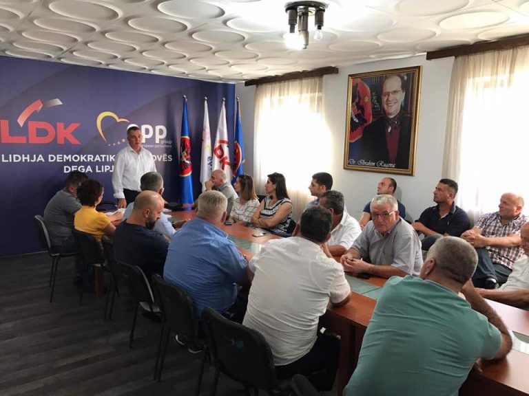LDK-Lipjan: Lista për Asamble Komunale po shkon drejt finalizimit