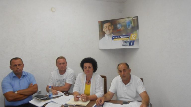 PDK-Dega në Lipjan: U bë përafërimi i listës së kandidatëve për Kuvendin Komunal