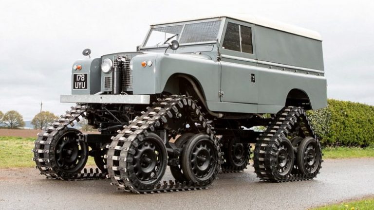 “Tanku” Land Rover, pritet të shitet në ankand për 60 mijë euro (Foto)