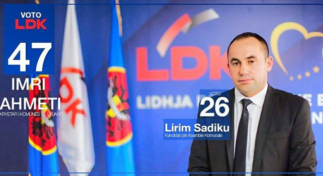 Voto Lirim Sadiku NR 26 (LDK 47)