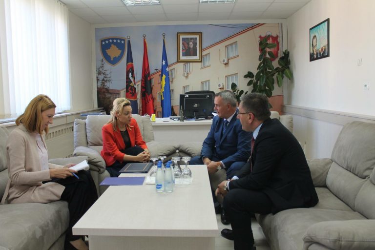 Kryetari Ahmeti ka pritur shefen e Zyrës së BE-së, Natalia Apostolova