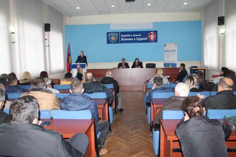 Organizatat e Shoqërisë Civile të Komunës së Lipjanit shqyrtuan prioritetet e programit ReLOad