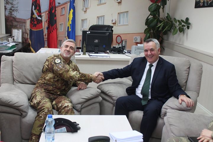 Kryetari Ahmeti ka pritur kolonelin e KFOR-it Italian Danile Bajata
