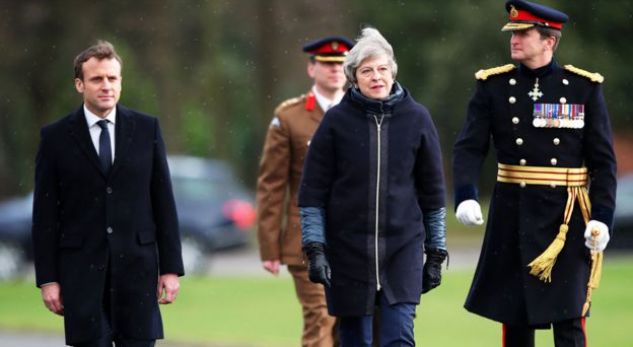May mirëpret Macron në Britani – zotohen për siguri shtesë kufitare