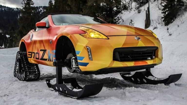 Modelin sportin 370Z, Nissan e kthen në makinë për të gjitha terrenet me borë (Foto)