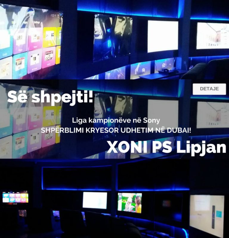 Së shpejti organizohet Liga kampionëve në Sony; vetëm tek XONI PS!