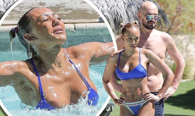 Pushime me parukierin, Mel B e “tradhtojnë” bikini-t (FOTO)
