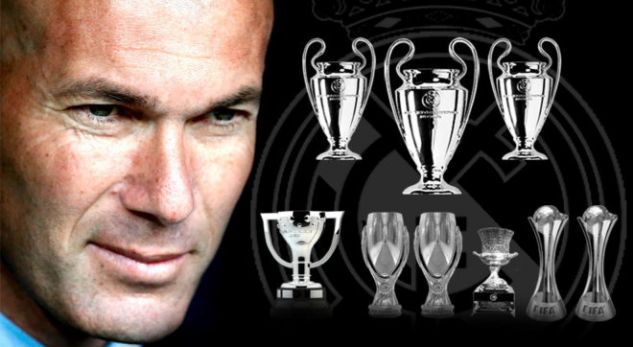 Zidane madhështor: 9 tituj në dy vite e gjysmë