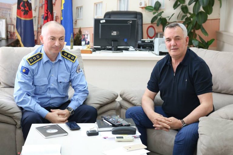 Kryetari Ahmeti ka pritur sot komandantin e stacionit policor në Lipjan Driton Imeraj