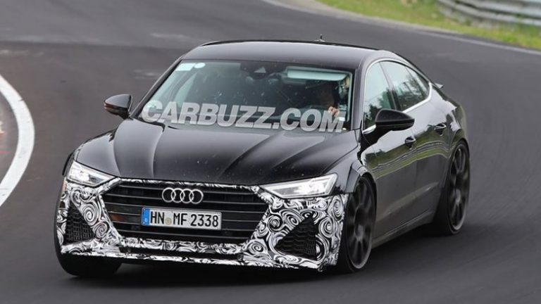 Audi RS7 kapet duke u testuar në pistën e garave (Foto)