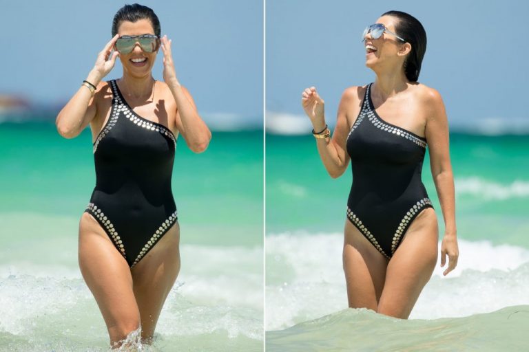 Kourtney merr rreze dielli, vjen joshëse në bikini (Foto)