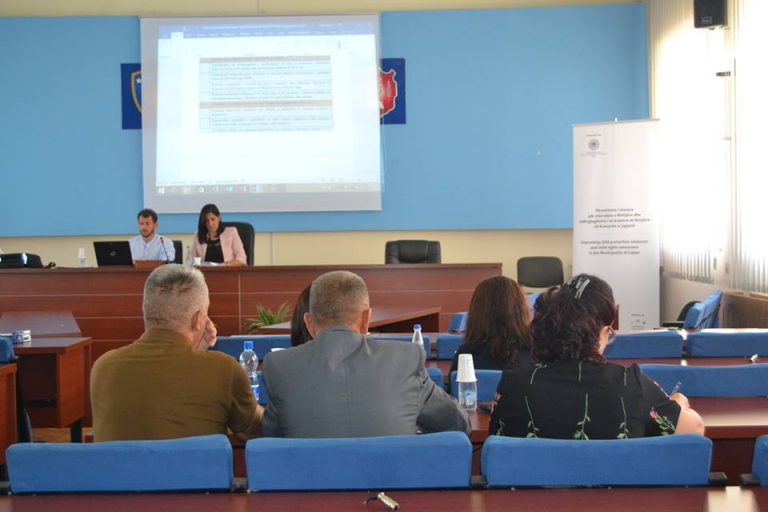 Diskutohet Draft Strategjia dhe Planini e Veprimit për Komunën Mike për Fëmijë në Komunën e Lipjanit