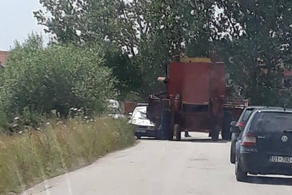 Aksident ne rrugën Lipjan-Kraishtë
