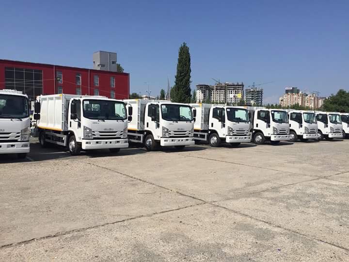 Kompania Pastrimi në Lipjan është furnizuar me kamionë të ri këtyre ditëve