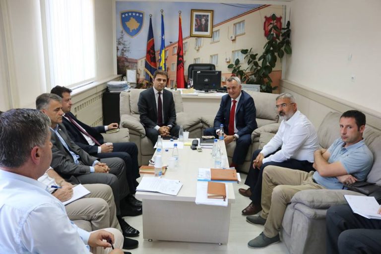 Kryetari Ahmeti pret në takim përfaqësuesit e lartë të KEDS-it