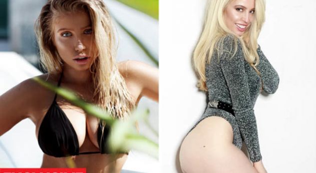 Biondja bukuroshe e Playboy, foto të nxehta në Instagram