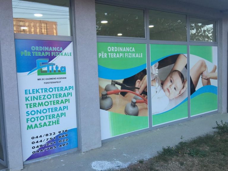 Punë me profesionalizëm, Ordinanca për terapi Fizikale ELITA në Lipjan