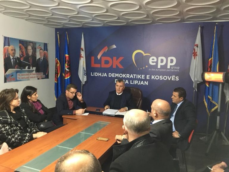 Mbledhet LDK-ja Lipjan, shpreh nevojën për mobilizim për zgjedhje të reja