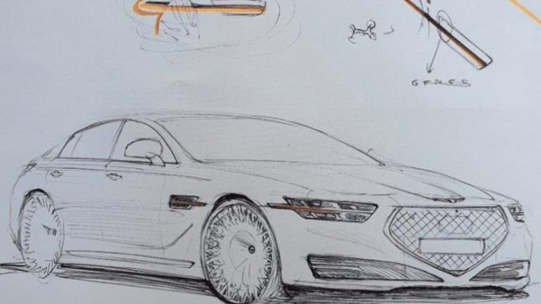 Skicat që e shfaqin Genesis G90 2020 (Foto)