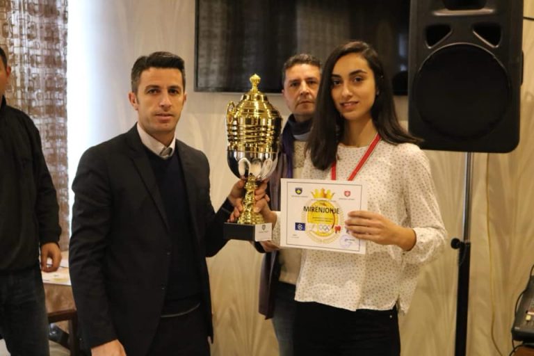 Leonita Hoxha shpallet sportistja e vitit 2018 në Komunën e Lipjanit
