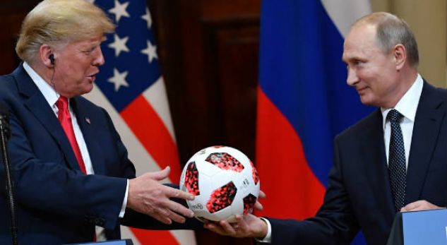 Putini i dërgon letër Trumpit dhe ia uron vitin e ri