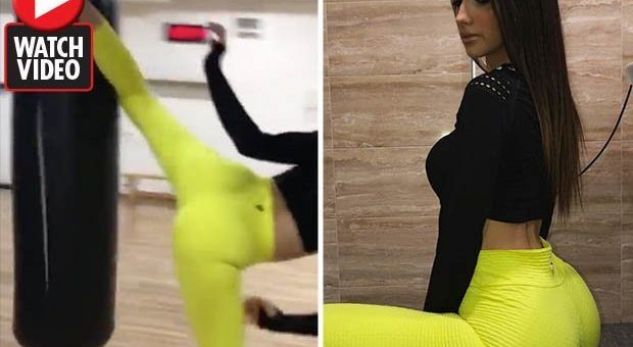 Artistja më tërheqëse e arteve marciale, publikon video duke ushtruar