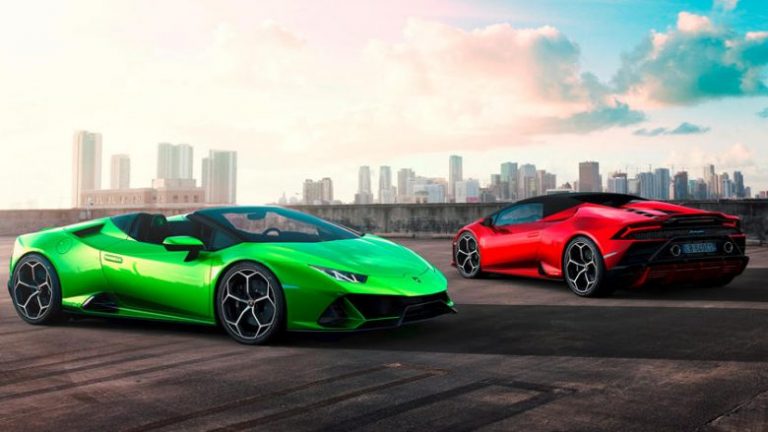 Lamborghini Huracan Evo Spyder që zyrtarisht do të shfaqet në panairin e Gjenevës (Foto)