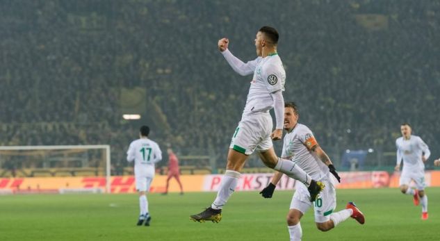 Rashica dhe Bremeni në çerekfinale të Kupës, pas një drame të vërtetë ndaj Dortmundit