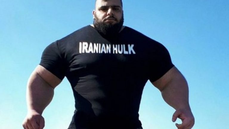 Ftesa e frikshme e Hulkut iranian: Bëhu burrë dhe ndeshu me mua! (Foto)