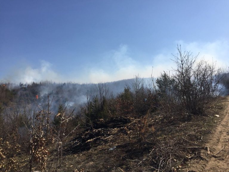 Zjarr në Ribar të Madh të Lipjan