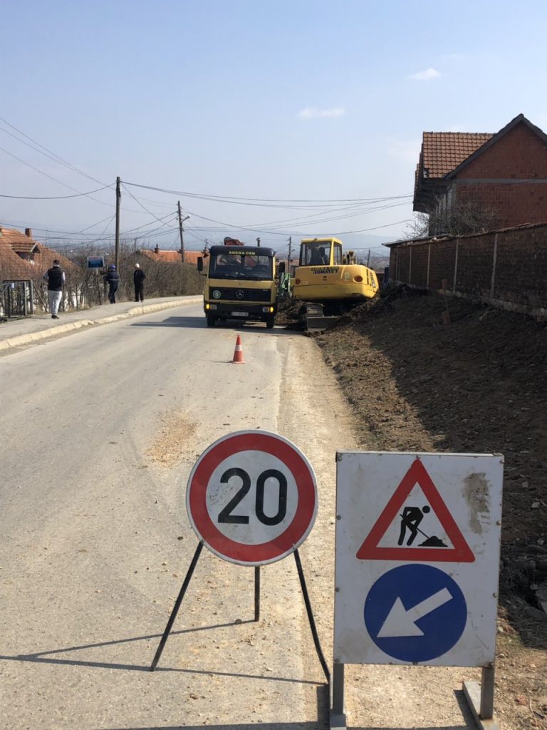 Po vazhdon rehabilitimi i kanalizimit në fshatin Magure