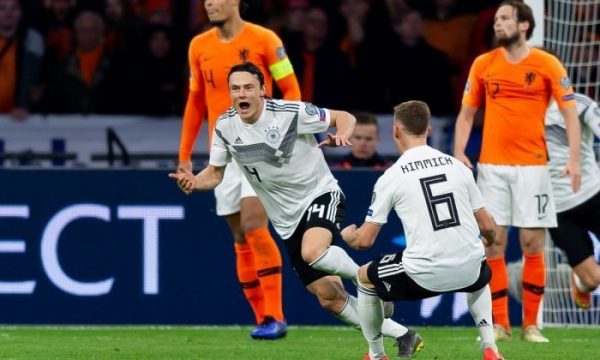 Trajneri i Gjermanisë shumë i kënaqur me fitoren dramatike ndaj Holandës