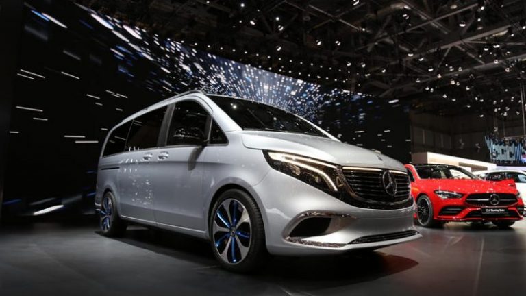 Mercedes me furgonin elektrik të së ardhmes (Foto)