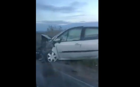 Aksident trafiku në rrugën Lipjan-Shtime