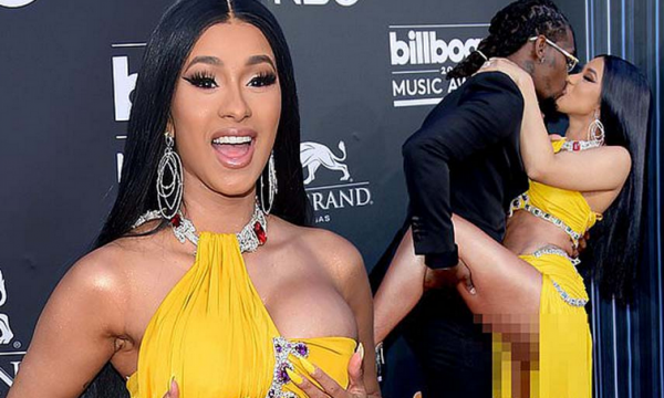 Skena erotike me epsh e puthje: Cardi B nuk përmbahet para kamerave